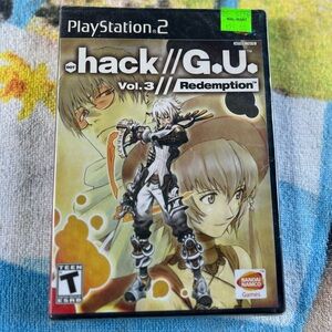 SEALED Dot Hack GU Redemption PlayStation 2 Video Game